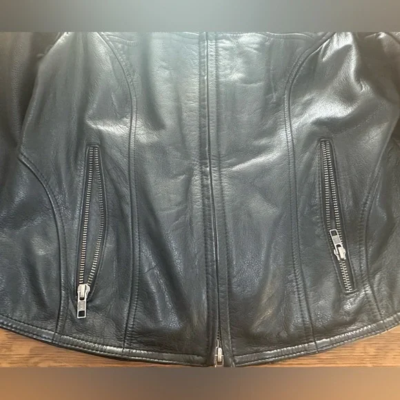 Harley-Davidson Women's Miss Enthusiast Leather Riding Jacket - Picture 3 of 10
